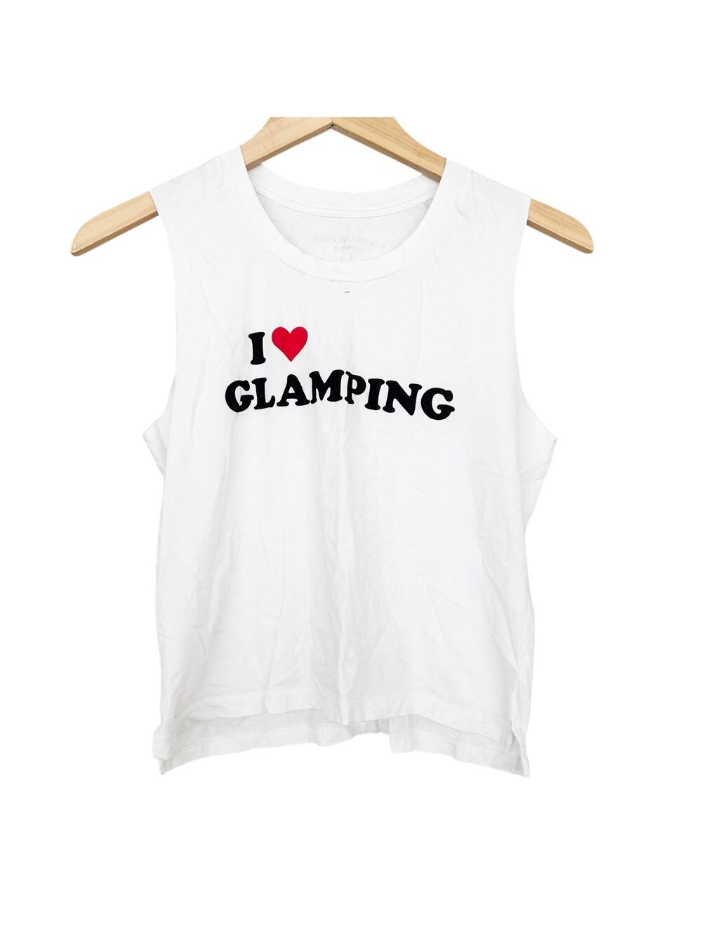 Grayson Threads Sleepwear I Love Glamping Tank Top Sz S